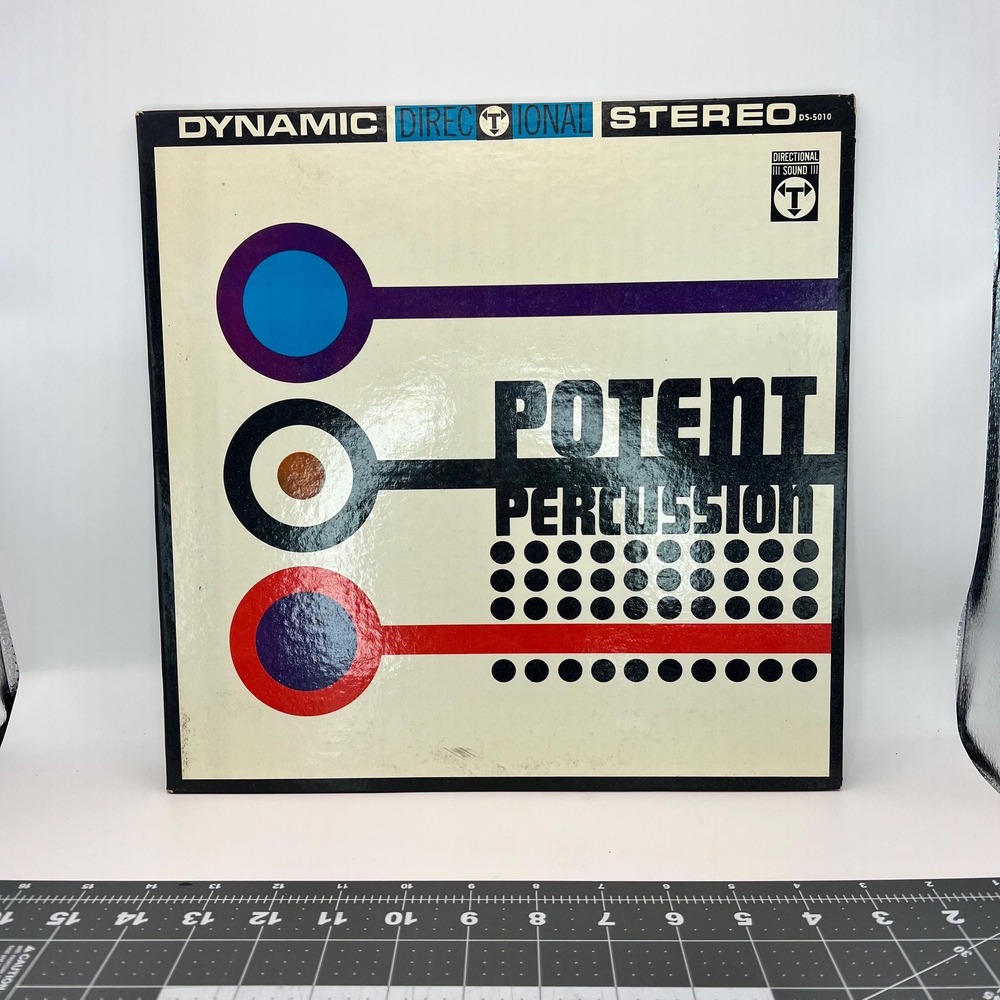 Vintage Potent Percussion Don Catelli All Stars LP DS5010 Mod Jazz Record